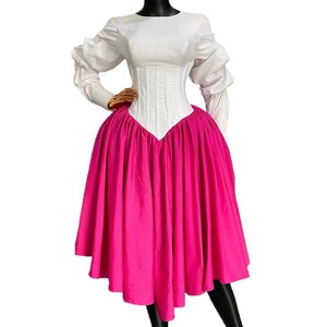 Meilleure Vente et Vêtements Féminins Transfrontaliers Automne-Hiver 2025 Nouvelle Collection Tempérament Col Rond Manche Lanterne Cintrée Évasée - Product Image 5