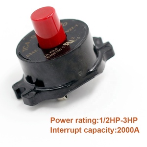 <span class=keywords><strong>Disjoncteur</strong></span> à réarmement manuel unipolaire <span class=keywords><strong>Type</strong></span> rond Base vis montage protecteur de surcharge pour moteur - Product Image 3