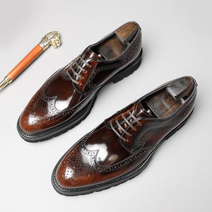 รองเท้าหนังผู้ชายทรงกลมหัวมน รุ่นใหม่ขายดีประจำฤดูใบไม้ผลิปี 2026 แฟชั่นหรูหรา สไตล์ลำลอง ไซส์ใหญ่ - Product Image 2