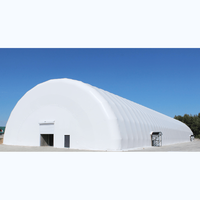 Dôme de stockage agricole professionnel, tente gonflable, abri avec caractéristiques imperméables et coupe-vent, taille personnalisable