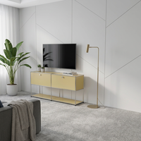 Meuble buffet modulaire moderne KD (à assembler) avec tiroirs et étagère réglable – Organisateur pour chambre et salon