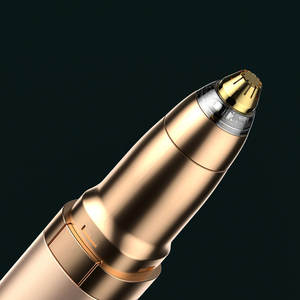 Recourbe-cils 2 en 1 bon marché en or rose Tondeuse à sourcils à chauffage rapide Recourbe-cils <span class=keywords><strong>chauffants</strong></span> - Product Image 2