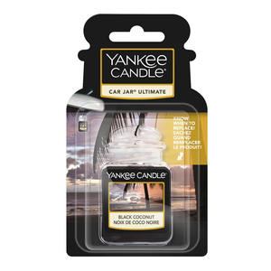 YANKEE CANDLE - CAR JAR ULTIMATE BLACK COCONUT - Product Image 1