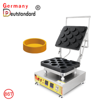 Machine à tartelettes commerciale allemande Deutstandard à 27 trous, grande taille, pour la fabrication de coques de tartelettes