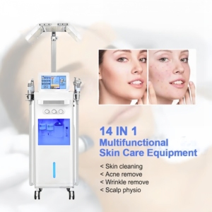 Appareils de soin de la peau Hydra Dermabrasion professionnels 14 en 1, équipements de beauté, machine de peeling aquatique pour le visage - Product Image 5
