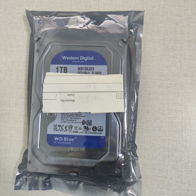WD10EZEX 1TB Desktop Hard Disk SATA 3.0 Internal Metal Shell 7200 RPM 64MB Cache Used