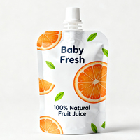 YAPAI 60ml 80ml 130ml 200ml Pochettes à bec verseur imprimées par gravure, recyclables, en BOPP/VMPET/PE, personnalisables, fabriquées en Chine pour boissons énergisantes