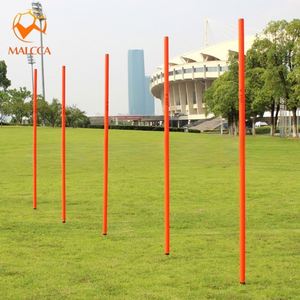 Poste de entrenamiento de dos secciones, equipo de entrenamiento de fútbol con postes envolventes, obstáculos de postes marcadores - Product Image 1