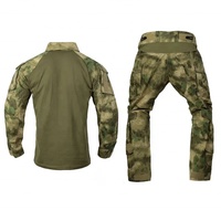 Vêtements tactiques Emersongear G3, combinaison camouflage couleur AFG, chemise et pantalon de combat, uniformes tactiques avec genouillères