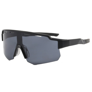 Lunettes de soleil sport roses à monture intégrale, verres miroir UV400, protection pour le cyclisme, le ski, la randonnée, les activités de plein air, lunettes pour femmes - Product Image 5