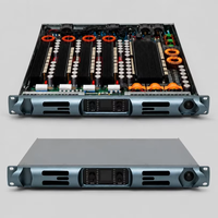 Amplificateur de puissance numérique actif de classe D MALOX DSP32K4 1U, 4 canaux, 6700W, léger, amplificateur audio professionnel, Line Array, 10Hz-34kHz