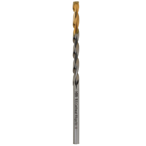 Hss Twist <b>Drill</b> <b>Bit</b> TiN Coated On Head Hss And Hss Co <b>Drill</b> <b>Bits</b> Bright Ta1070 - Product Image 2