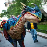 Costume de dinosaure réaliste personnalisé, différents styles, pour centre commercial intérieur/extérieur