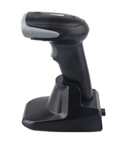 Escáner de código de barras de código QR 2D inalámbrico Compatible con Windows, Apple, computadoras Android Linux y sistemas POS Escáner de código de barras inalámbrico 2,4G