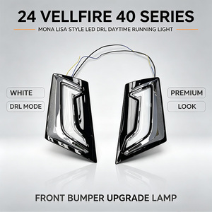 Kit di Aggiornamento Barra Anteriore per Alphard/Vellfire Modelli 2024-2026 con Luci Diurne - Nuova Garanzia di 6 Mesi, Nessun Taglio Richiesto - Product Image 1