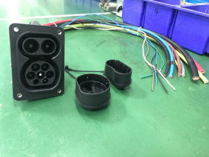 EVO-CCS2-S-150A CCS 2 EV ซ็อกเก็ตชาร์จเร็วช่องเสียบสายเคเบิลขั้วต่อปลั๊กแบบ2 EV ใหม่150A - Product Image 6