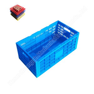 Cajas de plástico plegables para almacenamiento de huevos, verduras, frutas, cajas de transporte, cajas de plástico para huevos para frutas y verduras - Product Image 4