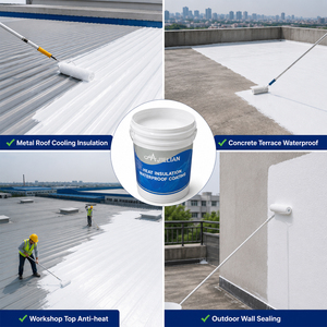 AJIELIAN Fournisseur direct d'usine Revêtement isolant thermique réfléchissant solaire résistant aux intempéries pour verre - Product Image 6