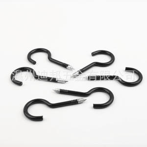 पेशेवर प्रश्न चिह्न जस्ता फिनिश लैंप हुक स्क्रू हार्डवेयर उपकरण खुले स्प्रे ब्लैक आई हुक डिबोन Dibon-61 - Product Image 5