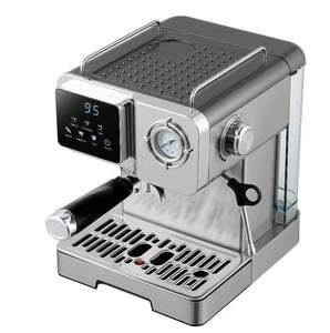 Machine à café expresso semi-automatique programmable en acier inoxydable, usage commercial et domestique, prise EU, système de brassage 20 semi-automatique - Product Image 3