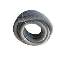 Vente chaude DN90mm Gris HDPE Double Paroi Ondulé PE Tuyau 50m De Long Durable D'irrigation De L'eau Drainage Tubes En Plastique
