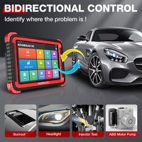KINGBOLEN K8 Lector de Códigos de Diagnóstico OBD2 Profesional para Automóviles con Funciones TPMS, Memoria de 2G+64G, Ajuste Universal