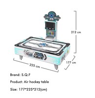 Videospiele-Ausrüstung Export Bestseller Doppel-Mecha-Hockey Air Hockey Unterhaltungsmaschine Spielhallen-Tischspiel Guangzhou