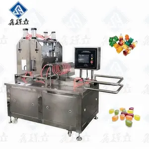Commercial gelatin pectin small jelly gummy candy making machine Factory price High quality 2023 semi automatic candy deposit