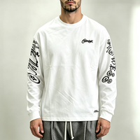 T-shirts respirants surdimensionnés pour hommes, personnalisables avec logo brodé ou sérigraphié, anti-boulochage, vente en gros