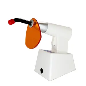 Anteeth Dental Clinic Use Wireless Dental Curing Lamp 5-40s Timing 3 Working Mode Curing Light With Light Meter