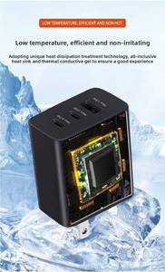 <span class=keywords><strong>Cargador</strong></span> de nitruro de Galio de 65W de fábrica, enchufe de EE. UU., Compatibilidad de protocolo <span class=keywords><strong>completo</strong></span> para Samsung, Apple, Huawei, fuente de alimentación - Product Image 5