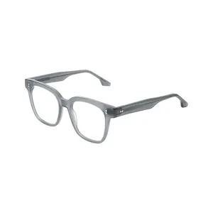 Hoge Kwaliteit Acetaat Vierkante Bril Designer Lezing Mens Bril Frame