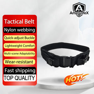 Cinturón Táctico de Nailon de Alta Calidad para Hombre y Mujer, Duradero, con 5 Ranuras, 120 cm, Bolsa para Linterna y Cargador, para Actividades al Aire Libre - Product Image 1