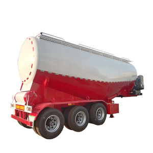 42cbm 50cbm 70cbm 3 trục V hình dạng khô số lượng lớn bột xi măng Tank Trailer - Product Image 2