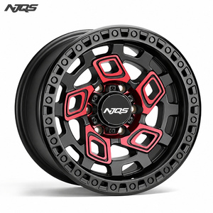 Jantes en alliage forgées NJQS à 6 trous personnalisées pour voitures tout-terrain, SUV, camions, Ford Mustang, Volkswagen Touareg, Prado 18 19 20 21 22 23 24 - Product Image 2