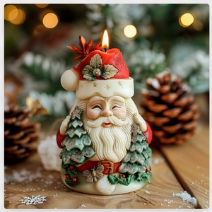 Moldes de Silicona Ecológicos para Velas, Decoraciones Navideñas Personalizadas, Hechas a Mano - Product Image 1