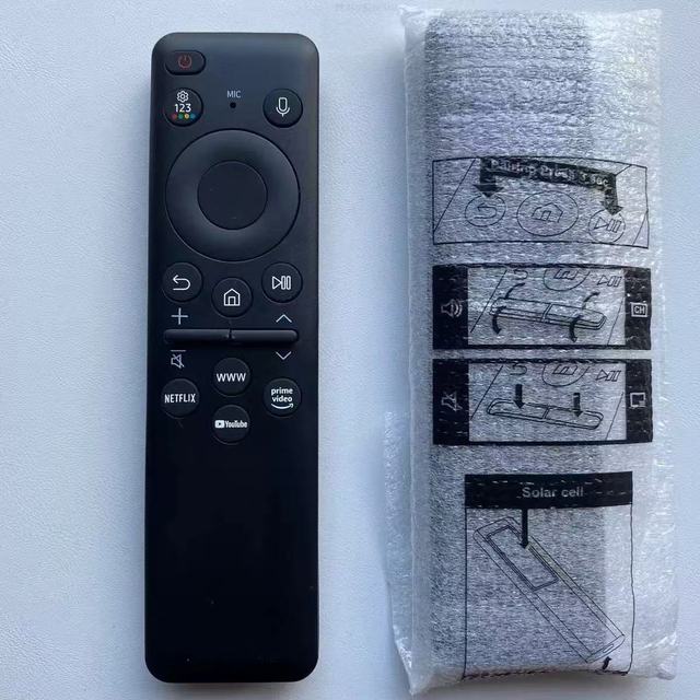 BN59-01480A Solar Charging Voice Remote Control Universal Work with Fixed Code for Samsung Neo QLED 8K HDR TV Controller Unit