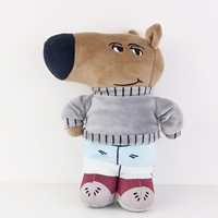 Nouveau Chill Guy Meme jouets en peluche 25cm Chill Guy poupée Anime chien homme jouets en peluche Just a Chill Guy jouets personnalisés enfants cadeau de noël