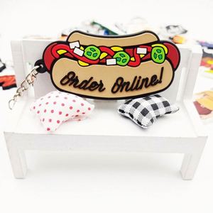 Factory Price Cute Soft PVC Rubber Key Ring Key Chain Custom Soft PVC Keychain, Rubber Keyring, Silicone Key Chain - Product Image 3