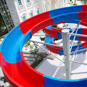 Gia đình tư nhân sử dụng xe trượt băng cho nhà sân sau Vườn Hồ Bơi trượt với ít nước trượt - Product Image 5