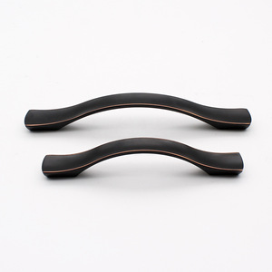 Pull handle for modern wardrobe cabinets Zinc alloy wardrobe door handle - Product Image 6