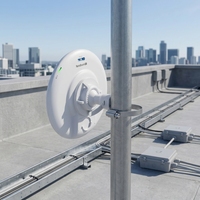 Pont sans fil extérieur 5AC Gen2 Point à Point longue portée 25KM, Point d'accès WiFi double bande à gain élevé avec alimentation PoE