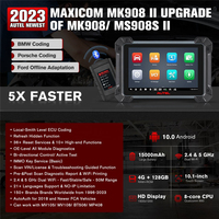 AUTEL Original MaxiCOM MK908 II Key Programmer Automotive OBD2 ECU Programmer Tools Car Diagnostic Scanner All Car Systems Scan