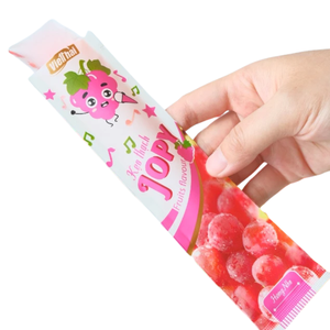 Tiras de Gelatina Larga Jopy 350g, Sabor a Frutas Tropicales Surtidas, Dulces, Bocadillos de Pudín, Postre de Gelatina Masticable para Niños, Regalo - Product Image 4