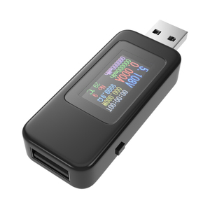 Probador USB DC <span class=keywords><strong>Volt</strong></span>ímetro <span class=keywords><strong>digital</strong></span> <span class=keywords><strong>Amperimetro</strong></span> Medidor de voltaje de corriente Amp <span class=keywords><strong>Volt</strong></span> Amperímetro Detector Indicador de cargador de Banco de energía - Product Image 2