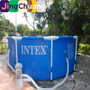 <span class=keywords><strong>Piscine</strong></span> familiale en métal JingChuang28202, <span class=keywords><strong>piscine</strong></span> pour enfants, <span class=keywords><strong>piscine</strong></span> simple pour poissons et crevettes - Product Image 2