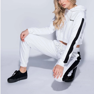 Conjunto Deportivo de Gimnasio Estilo 2026, Sudadera Corta Personalizada, Corte Ajustado, Traje para Correr - Product Image 1