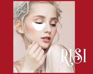 Risi hình dạng độc đáo Silicone Lash mở rộng dưới mắt Gel vá cách ly dưới miếng vá mắt - Product Image 1