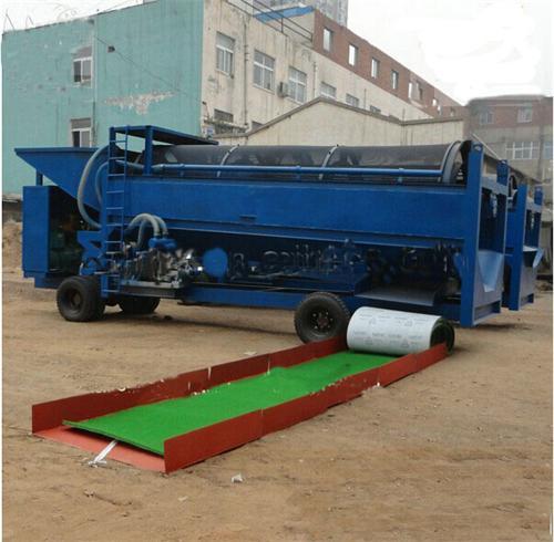 Portable Gold Mining Machine Equipment Mobile Gold Mining Trommel Wash Plant