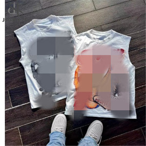 T-shirt Senza Maniche Streetwear Harajuku Hip-hop Retrò da <span class=keywords><strong>Donna</strong></span> Y2k Casual Larga Trendy Estiva - Product Image 1